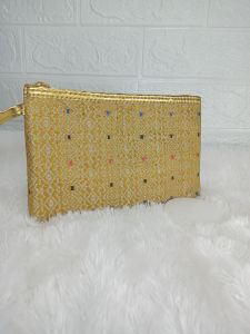 Dompet songket hape/Dompetsegi empat wanita/Dompet estetik /bisa untuk sovenir