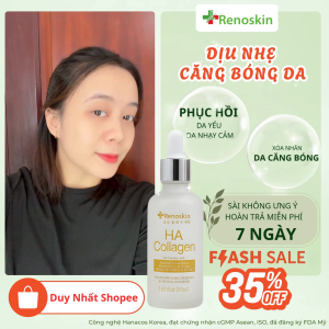 Serum dưỡng ẩm phục hồi và ngăn ngừa lão hóa da Renoskin HA Collagen 50ml
