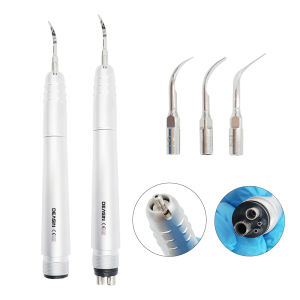 Hot Dental Ultrasonic Air Scaler with 3 Tips Tooth Calculus Remover Cleaning Tool Handpiece Whiten Tooth Cleaner Dentist Tools