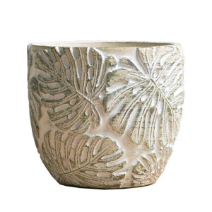 Decorative Cement Flower Pot for Green Plants And Succulents Vintage Thick Color P023 Simple Modern Style Plant Pots