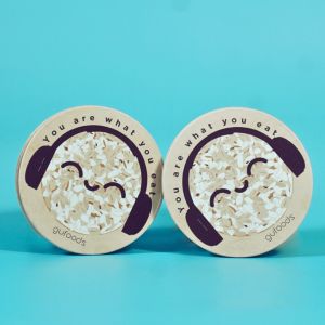 Đế lót ly Lolichill GUfoods - Chất liệu giấy thân thiện môi trường Tiện lợi Nhỏ gọn Sống xanh ăn lành cùng GU