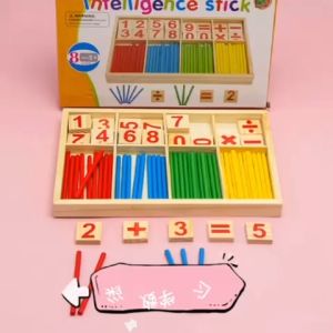 Mainan Edukasi Montessori Berhitung Angka Anak Usia 3-6 Tahun