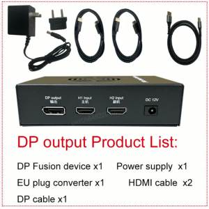DMA 6th Fuser Video Overlay Box DMA Video Processor Support for 2K144/1K240 DMA Fusion Unit Box Computer Components
