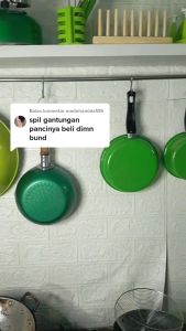 Rak Gantung Wajan Kuali Panci Centong Dapur / Rak Dapur Stainless / Rak Dapur Serbaguna / Rak Bumbu Dapur Dinding / Gantungan Rak Panci Alat Dapur