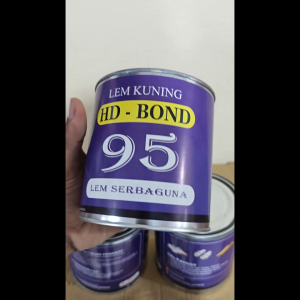 Lem HD-BOND 95 - Lem Kuning Berkualitas Kuat dan Tahan Lama Lem Sepatu Sendal Tas Dll.