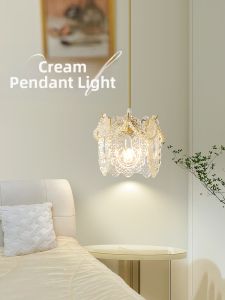 DGY | Elegant French & Japanese Style Chandelier Crystal Glass Pendant Light