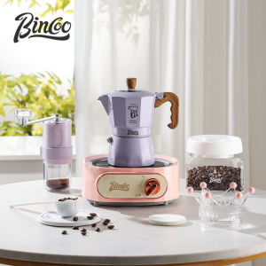 BINCOO Moka Pot Coffee Maker Coffee N Tea Essentials Espresso Moka Pot Stove