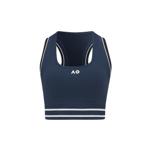 AO | Padded One-piece Cup Highly Elastic Seamless Jacquard Sport Tank Top
