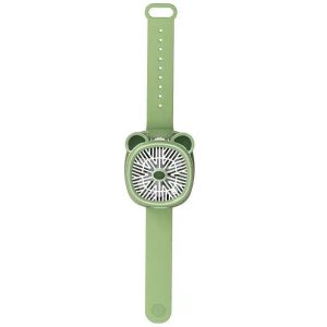 【SG Stock】 USB Mini Fan Outdoor Handheld Fan Cartoon Watch Fan Chargeable Childrens Gifts Student Fan