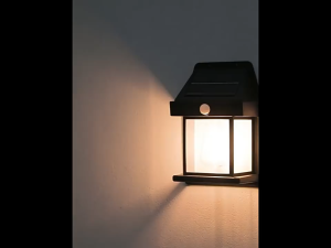 AIMO 【buy 1 take 1】Solar Wall Lamp Outdoor Waterproof Emergency Lighting Three-mode Solar Power Garden Lights LDE Original For Garden Decorative Lighting  With Motion Sensor