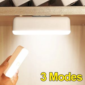 Polocat 3 Modes LED Night Lights USB Rechargeable Desk Lamp Office Bedroom Study Reading Light Dimmable Mini Dormitory Lamps