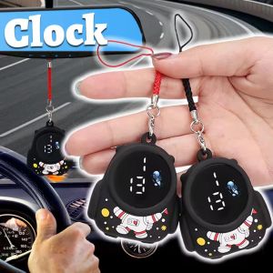 จี้นาฬิกานักบินอวกาศการ์ตูนเรืองแสงซิลิโคนอเนกประสงค์อุปกรณ์ถุงเครื่องประดับรถแขวน