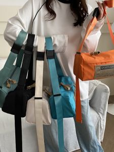 Klein Blue Toast Bag 2025 New Single Shoulder Slant Cross Nylon Oxford Travel Men Women Fitness Bag Trendy Casual Large Square