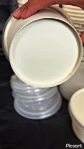 TUTUP PAPER BOWL/TUTUP MANGKOK KERTAS/LID TUTUP PAPER BOWL UKURAN 650ML 720 ML800 ML ISI 25 PCS DAN 17 0Z ISI 50 PCS FOOD SAVE TERMURAH