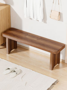 WUBUWEI | Shoe Changing Bench Solid Wood Stool