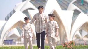 Setelan Koko Anak Elfath Lengan Panjang Hudair Series Usia 1-12 Tahun
