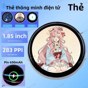 Huy Hiệu Điện Tử Năng Động Đồ Lưu Niệm Anime Màn Hình Hiển Thị Kỹ Thuật Số Dành Cho Game Thủ Otaku Quà Tặng Sinh Nhật Tương Thích Với Mọi Thiết Bị
