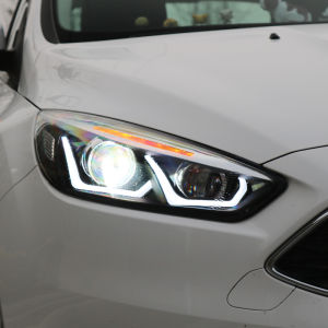 Cụm Đèn Pha LED DRL Bi-Xenon Đã Sửa Đổi Cho Ford Focus 2015-2018