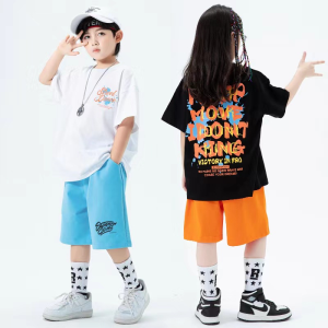 ชุดฮิพฮอพเด็ก HipHop ใหญ่ ชุดเต้นฮิปฮอป ชุดแดนซ์ ชุดเต้น ชุดเด็กผู้ชาย ชูดเด็กผู้หญิง ผ้าดี ชุดเซ็ท ชูดเต้นโคฟเวียบคู่แดน