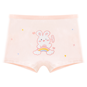 MiiOW | Pure Cotton Antibacterial Childrens Underwear Girls Boxer Shorts Developmental Stage Baby Boys Briefs Breathable Comfortable