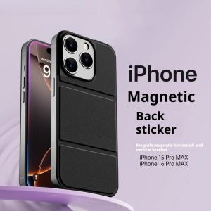 RBP iPhone case suitable16 pro max mobileiPhone 15 phone magnetic back 15 promax ultra-thin single back 3-fold rotating bracket
