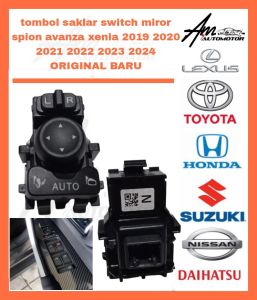 Tombol Switch Saklar Miror Retract kaca Spion Toyota Daihatsu Avanza Xenia Raize Rocky Original baru