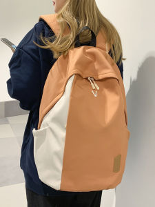 OUDENGPAI | กระเป๋าเป้สะพายหลังนักเรียนมัธยมปลายสำหรับเด็กผู้หญิง ความจุขนาดใหญ่ น้ำหนักเบา กระเป๋าเดินทางสำหรับเด็กผู้หญิง กระเป๋าสะพายไหล่แบบมีซิป กระเป๋าใส่ของใช้สำหรับเด็กผู้หญิง