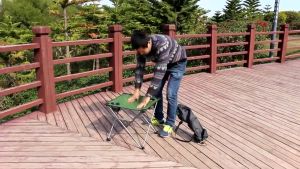 Meja Lipat Portable Camping: Mudah Dilipat & Praktis