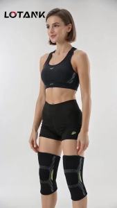 Single Knee Pad Knitted Nylon Sports Riding Protective Gear Running Basketball Skipping Rope Warm Cold Proof Foot Pads