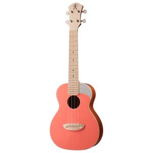 aNueNue Rainbow Man 23 นิ้ว ยูคิเลเล่สําหรับผู้ใหญ่และเด็ก ระดับเริ่มต้น ยูคิเลเล่ปรับแต่งสากลด้วยเส้นใยสปรูซ กระดานนิ้วมือไม้โรสวูด แผงด้านหลังไม้มะฮอกกานี