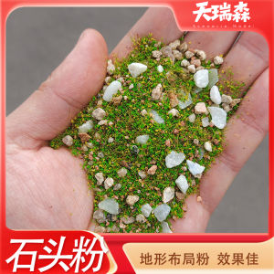 Mô Hình Thủ Công Đá Cỏ Bột Trộn Cỏ Nhân Tạo Mặt Đất Cỏ Mô Phỏng Bãi Cỏ Mô Phỏng Cảnh Quan Mô Phỏng Cát Đá Cây Cỏ