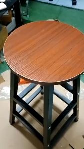 (ชุด 2 ชิ้น) กว่า เก้าอี้บาร์ เก้าอี้บาร์สูง เก้าอี้บาร์ไม้ เก้าอี้บาร์สูง 75 เก้าอี้กลม ทรงสูง สไตล์มะเขือ ส่งจากไทย ALAN DESIGN