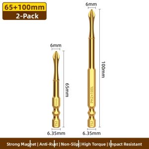 MONLEYTA | High Hardness Anti-impact Slip-resistant Cross German Sawtooth Magnetic Hand Drill Electric Screwdriver Hexagonal Wind Set