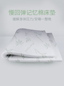 Memory Foam Low Resilience Mattress Foldable High Density Sponge Cushion Dormitory Single Antibacterial Thin Chest Pad 5cm Thick Customization