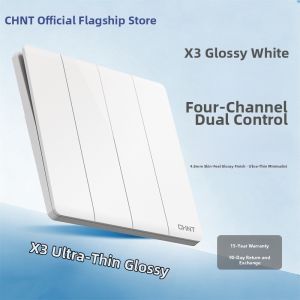 CHNT | Ultra-thin Matt Finish Switch Socket Panel 16A