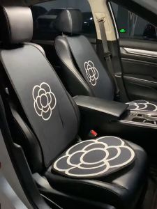 Full Bộ Lót Ghế  ô tôHoa Trà Sang Trọng Cao Cấp Trang Trí Xế Yêu Trở Nên Lung Linh