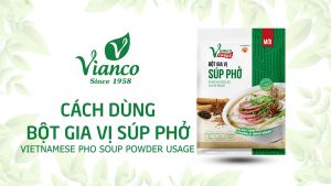 Combo 10 gói gia vị nấu Bò Kho Phở Bún Bò Huế gói 18g gia vị Vianco Gia Vị Việt Ấn