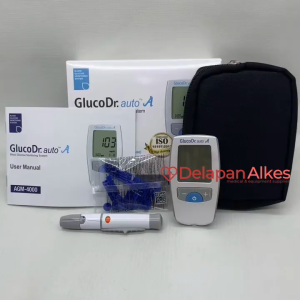 Gluco Dr Auto A Alat Cek Gula Darah GlucoDr Auto AGM 4000 Monitor Glukosa