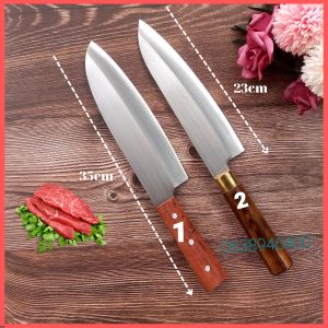 Dao thái thịt chất thép Trắng Nhật chống rỉ siêu sắc bén cán chuôi chắc khỏe đẹp