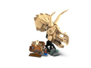 LEGO Jurassic World 76969 Dinosaur Fossils: Triceratops Skull (468 Pieces) Building Block Toys Bricks