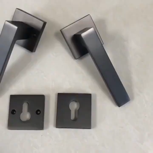 Stainless Steel Door Locked Modern Solid Wood Interior Door Knob Lock Set Bedroom Split Anti-theft