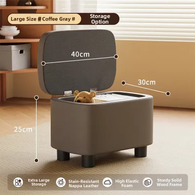 Storage Ottoman Home Multipurpose Stool