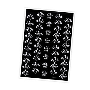 Reusable Flower Tattoo Template Henna Tattoo Stencil for Foot Hand and Arm Sleeve Mehndi Stencils Flower Designs Tattoo Supplies