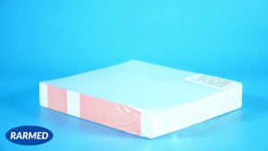 Giấy monitor sản khoa Bistos in ghi nhịp tim thai cơn gò tử cung - 300 tờ / 130MMx120MM