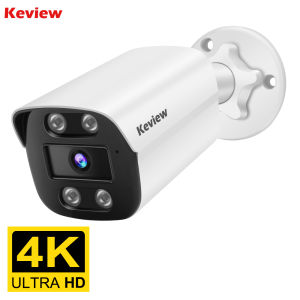 POE 8MP 4K IP Security Surveillance  Camera POE Outdoor Waterproof Onvif Metal Bullet H.265 CCTV Camera Motion Detection Camera