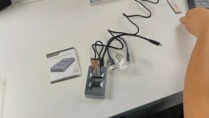 ACASIS NVMe M.2 Dual Bay Replica Offline Clone USB C to NVME Docking Station 10Gbps for HDD Enclosure M2 Key SSD Support 8-16TB Memory Expansion