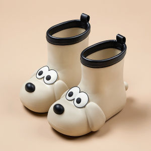 Others | Anti-Slip Waterproof Childrens Rain Shoes - Middle Tube Kids Rain Boots Baby Boy Girls Water Shoes for Outdoor Wet Conditions