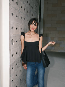 audwyn | Áo Blouse Voan Không T Tay Thiết Kế Tinh Tế