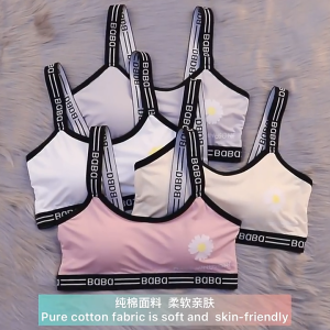 KIDSY 10-16Y Teenage Underwear Childrens Underwear Bra Training Bra Girls Bra Tops Sports Bra