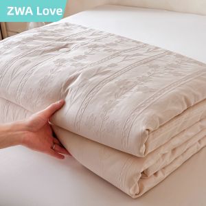 ZUOWEIAI | 60S Thread Cotton Pure Cotton Machine Washable Soybean Fiber Air Conditioner Blanket